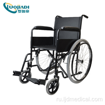 Инвалидная коляска с подлокотником полной длины, ручная подножка